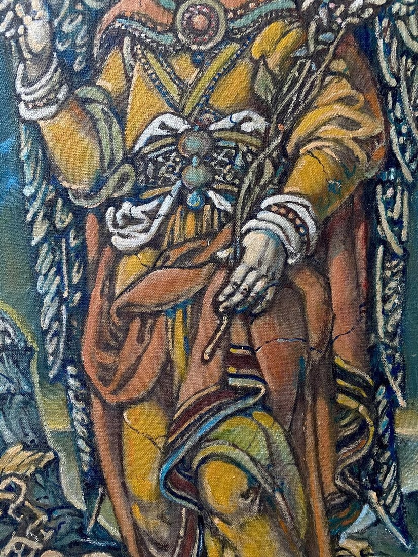 Oil painting Sacrifice of Abraham Litvinov Oleg Arkad'yevich - 4