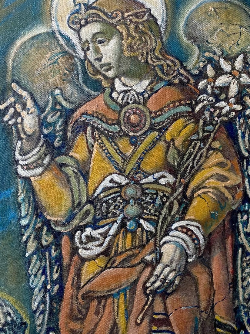 Oil painting Sacrifice of Abraham Litvinov Oleg Arkad'yevich - 5