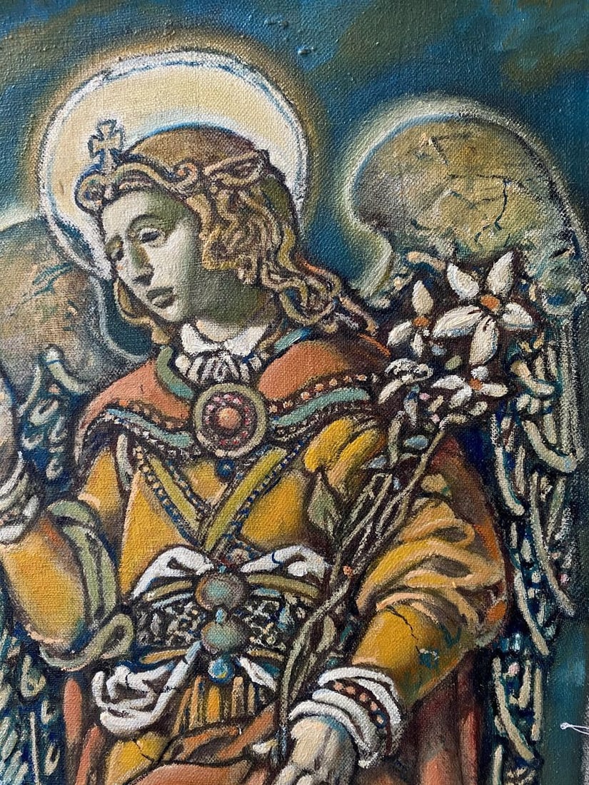 Oil painting Sacrifice of Abraham Litvinov Oleg Arkad'yevich - 6