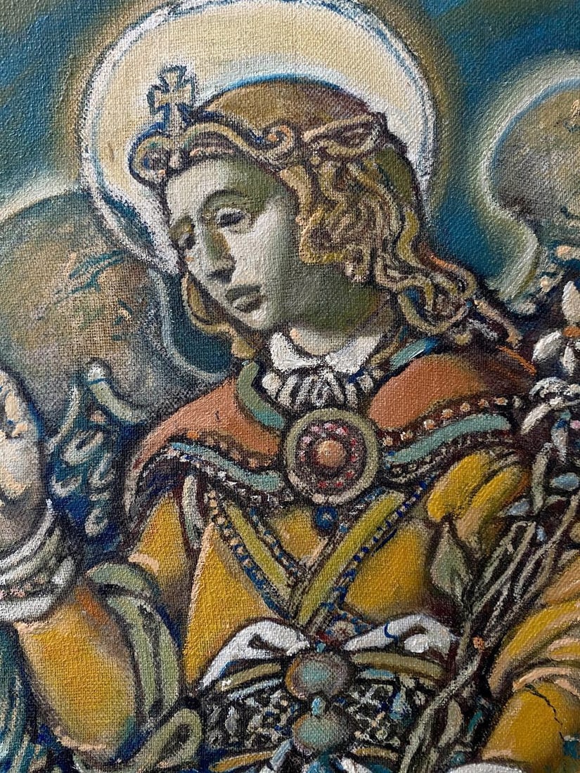Oil painting Sacrifice of Abraham Litvinov Oleg Arkad'yevich - 7