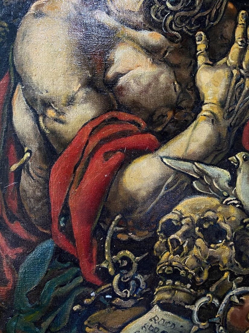 Oil painting Saint Jerome Litvinov Oleg Arkad'yevich - 4