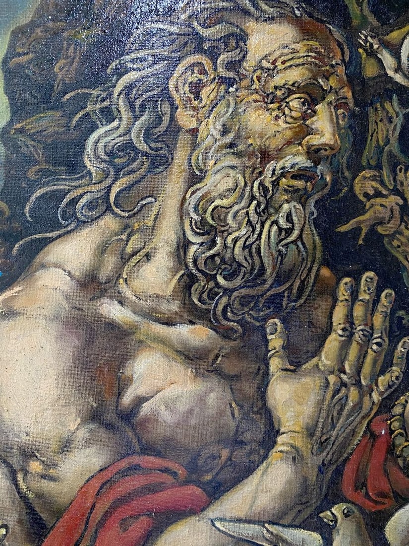 Oil painting Saint Jerome Litvinov Oleg Arkad'yevich - 6