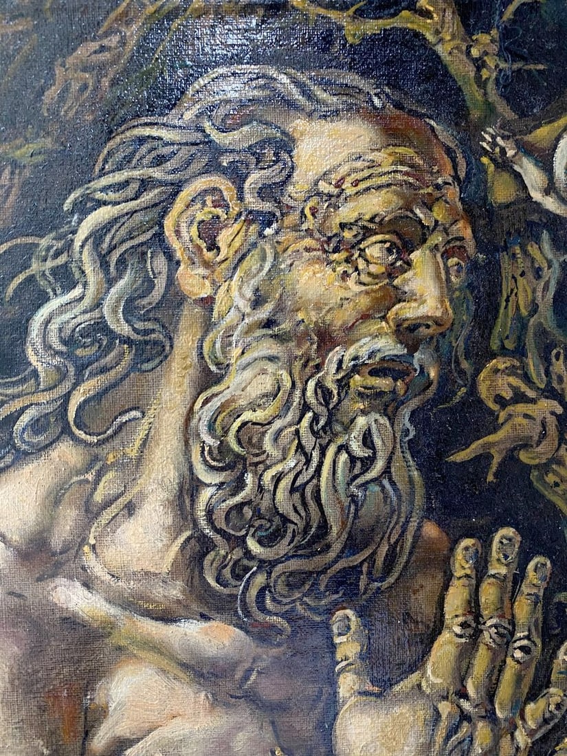 Oil painting Saint Jerome Litvinov Oleg Arkad'yevich - 8