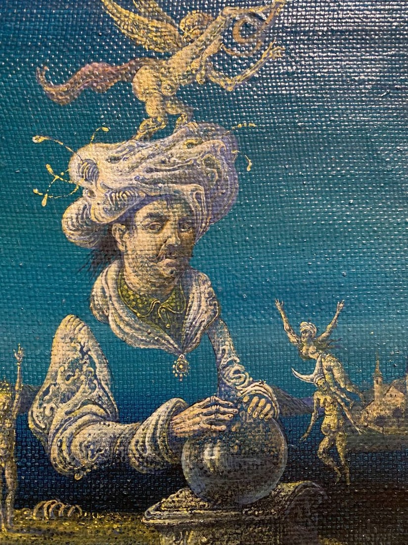 Oil painting Portrait of a wonderworker Litvinov Oleg Arkad'yevich - 2