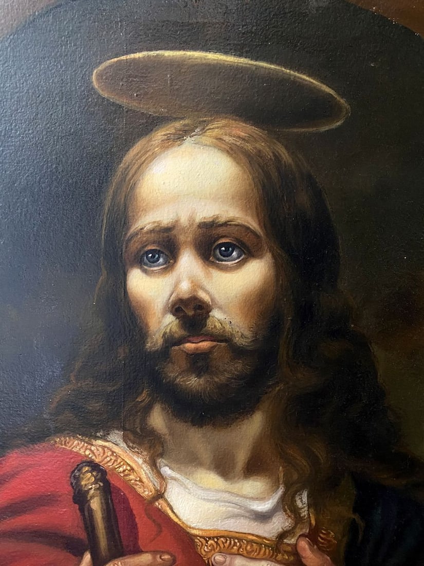 Oil painting Jesus Christ Alexander Arkadievich Litvinov - 2