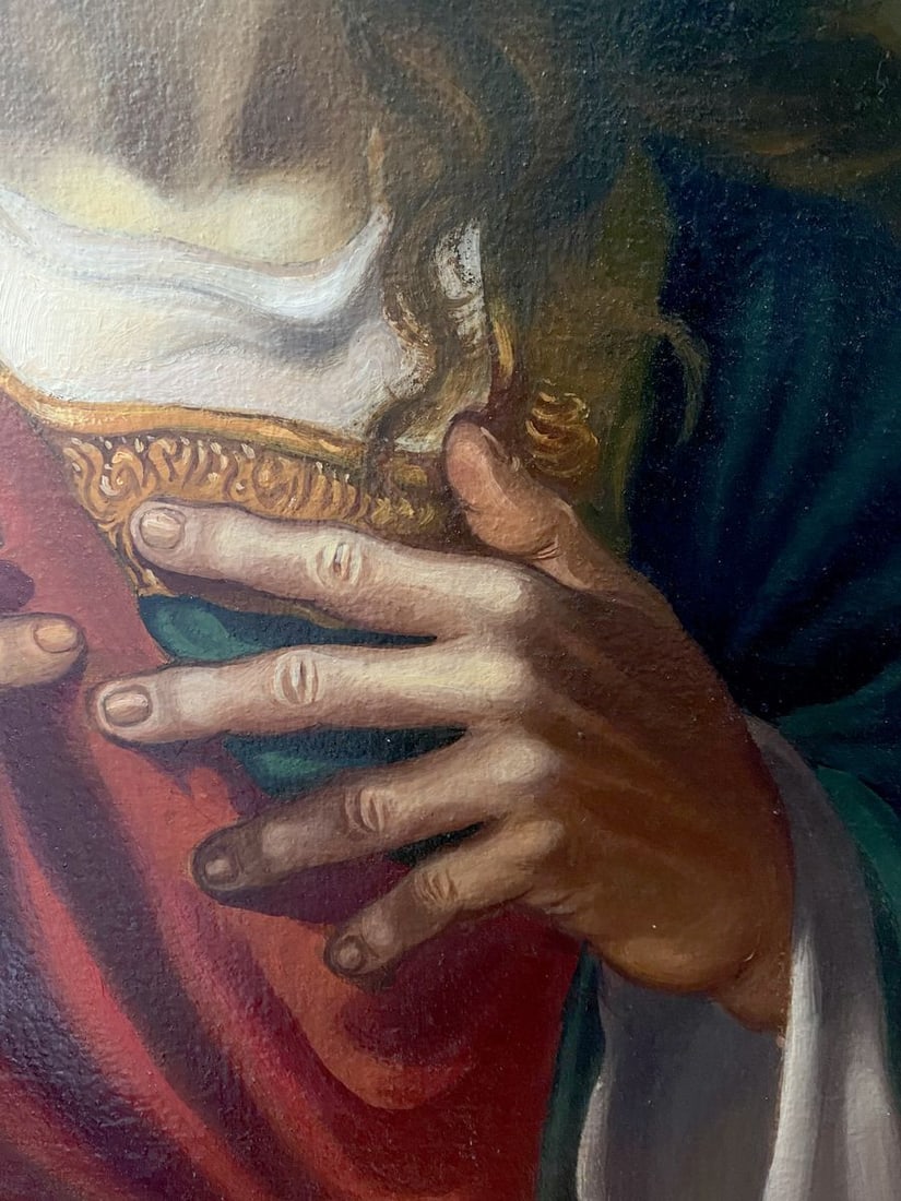 Oil painting Jesus Christ Alexander Arkadievich Litvinov - 5