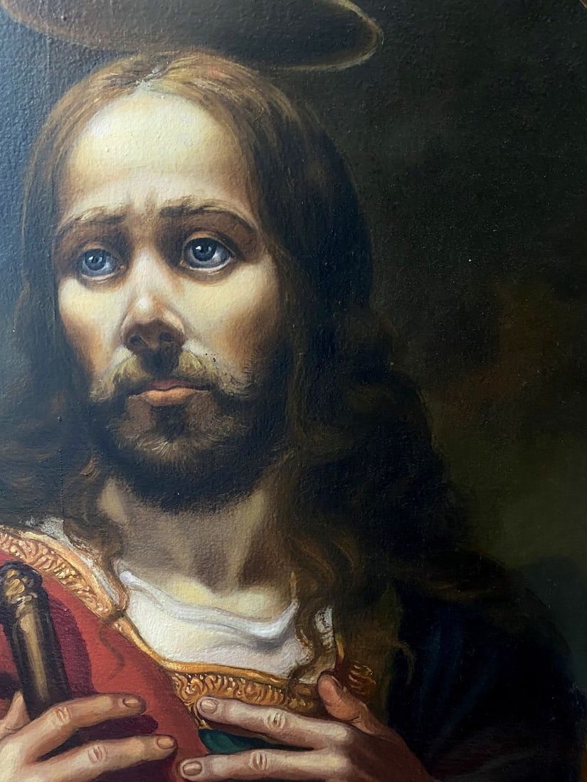 Oil painting Jesus Christ Alexander Arkadievich Litvinov - 6