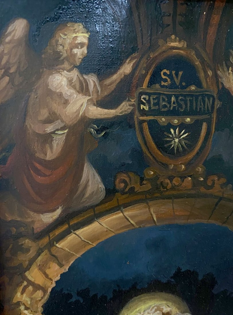 Oil painting Saint Sebastian Alexander Arkadievich Litvinov - 6