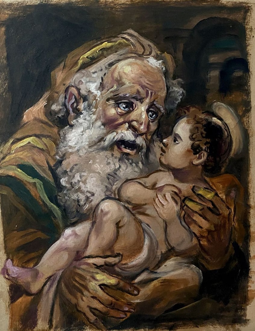 Oil painting Candlemas Alexander Arkadievich Litvinov: Title: Oil painting Candlemas Alexander Arkadievich Litvinov Description: NoLitv 98AAA *** ABOUT THIS PAINTING *** * TITLE: "Candlemas" * ARTISTS: Alexander Arkadievich Litvinov * SIZE: 27x38