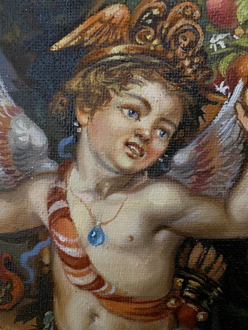 Oil painting Demeter's Gifts Alexander Arkadievich Litvinov - 10