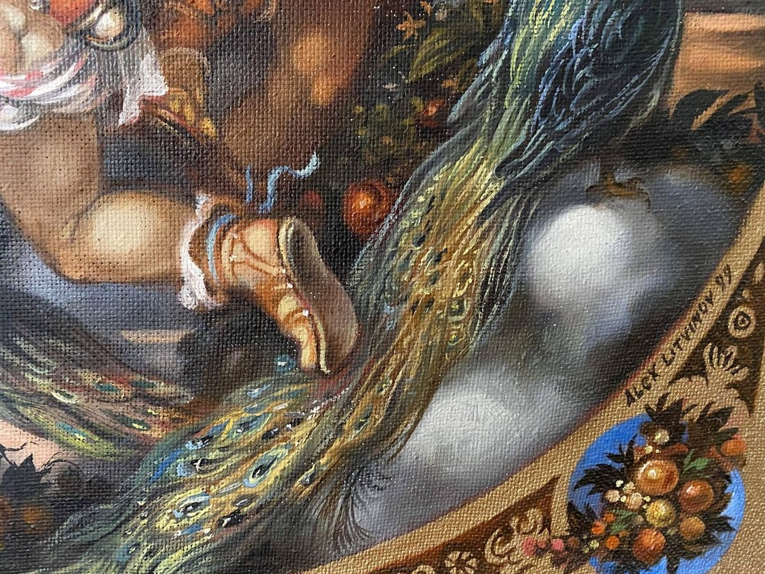 Oil painting Demeter's Gifts Alexander Arkadievich Litvinov - 2