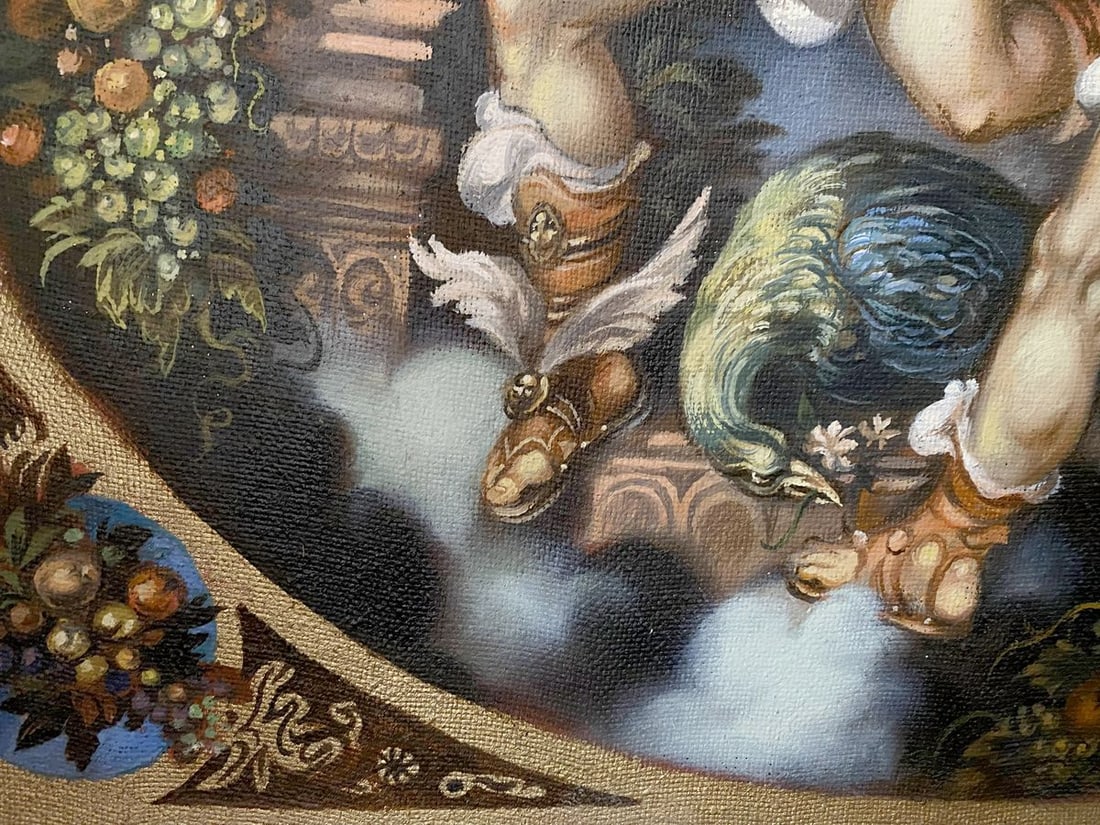 Oil painting Demeter's Gifts Alexander Arkadievich Litvinov - 4