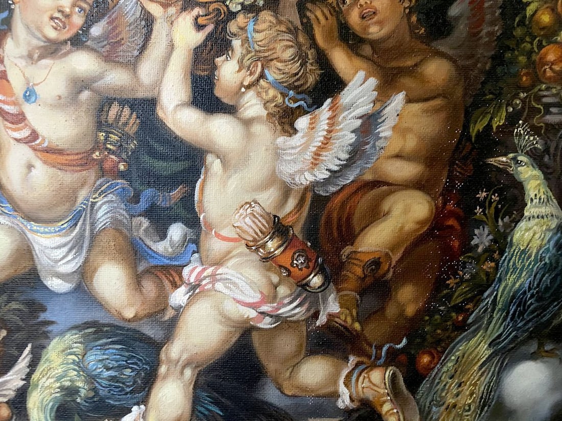 Oil painting Demeter's Gifts Alexander Arkadievich Litvinov - 5