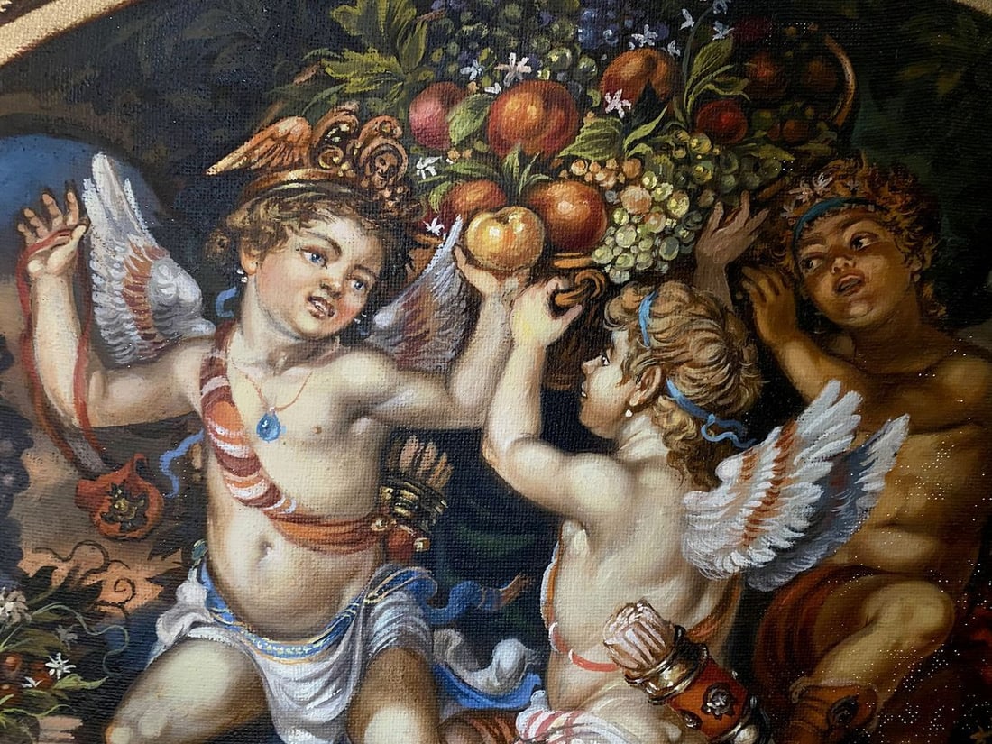 Oil painting Demeter's Gifts Alexander Arkadievich Litvinov - 6