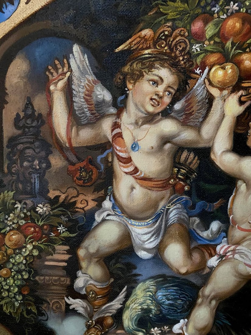 Oil painting Demeter's Gifts Alexander Arkadievich Litvinov - 7