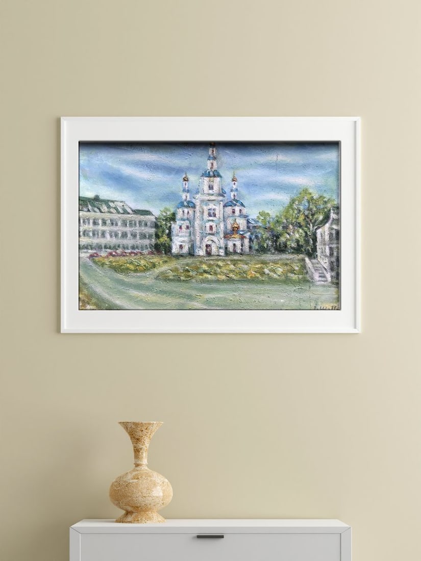 Oil painting Resurrection Church Shapoval Ivan Leontyevich - 2