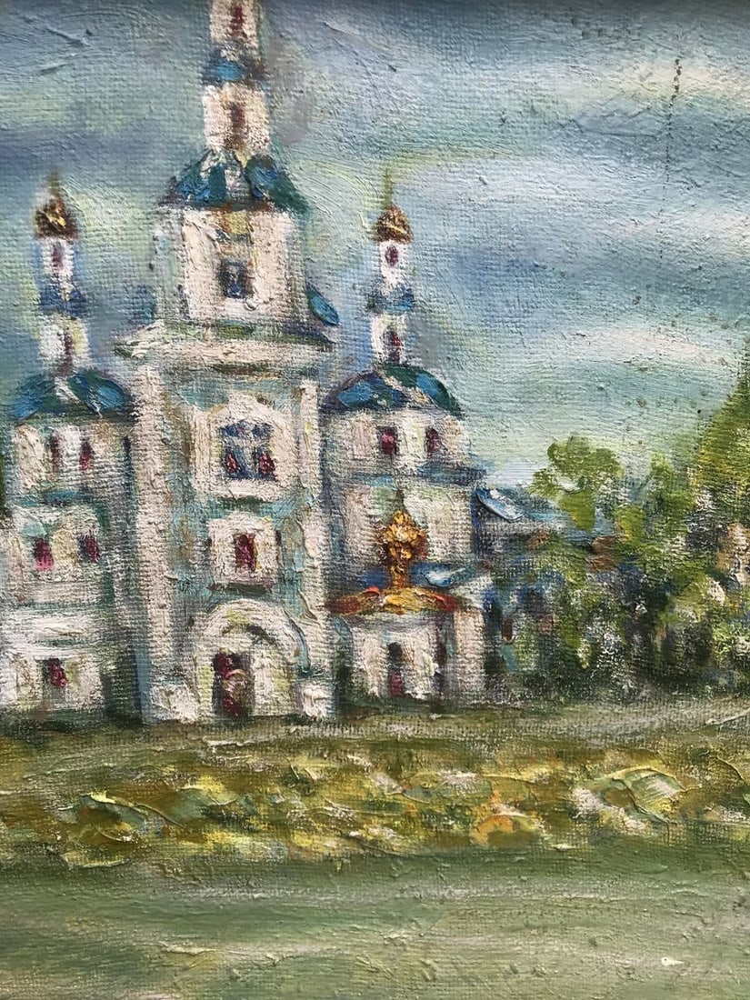 Oil painting Resurrection Church Shapoval Ivan Leontyevich - 6