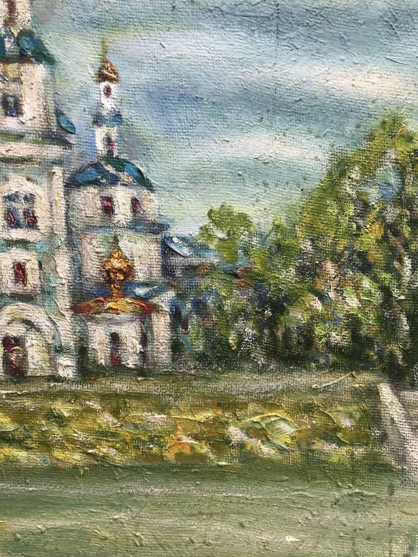 Oil painting Resurrection Church Shapoval Ivan Leontyevich - 7