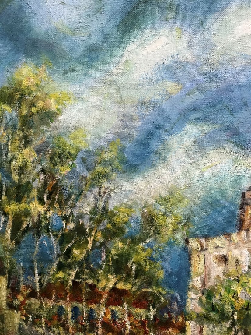 Oil painting Church in Ryabushki Shapoval Ivan Leontyevich - 4
