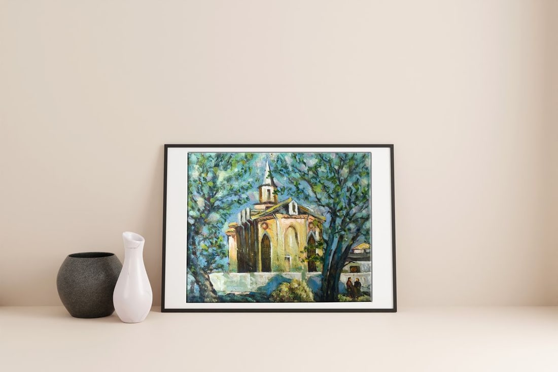 Oil painting Church in Sumy Shapoval Ivan Leontyevich - 2