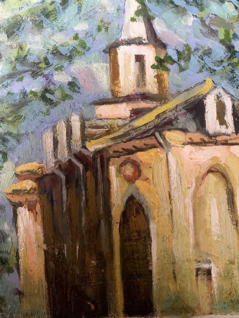 Oil painting Church in Sumy Shapoval Ivan Leontyevich - 6