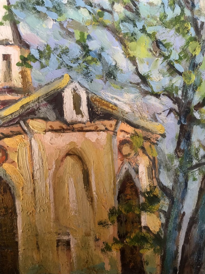 Oil painting Church in Sumy Shapoval Ivan Leontyevich - 8