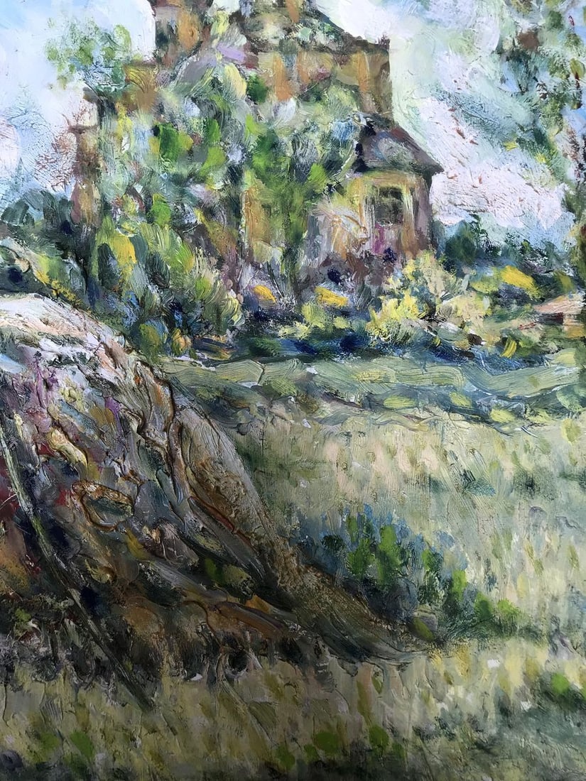 Oil painting Intercession Church Shapoval Ivan Leontyevich - 7