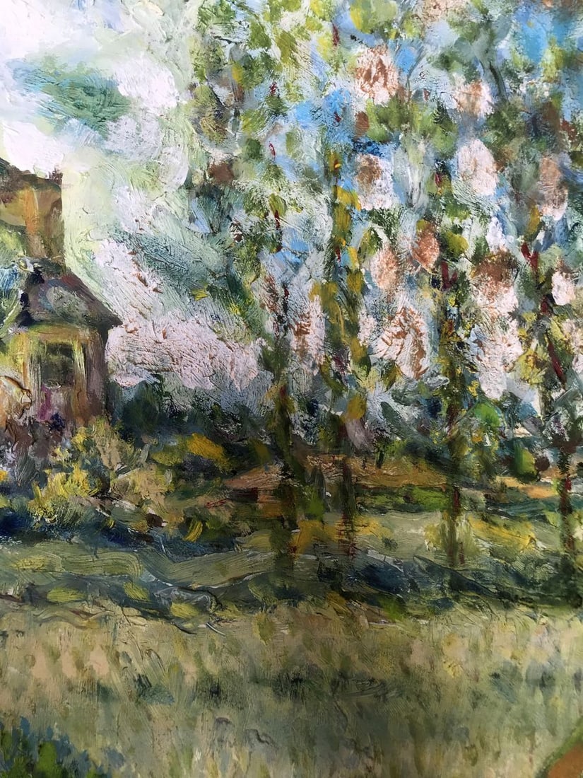 Oil painting Intercession Church Shapoval Ivan Leontyevich - 9