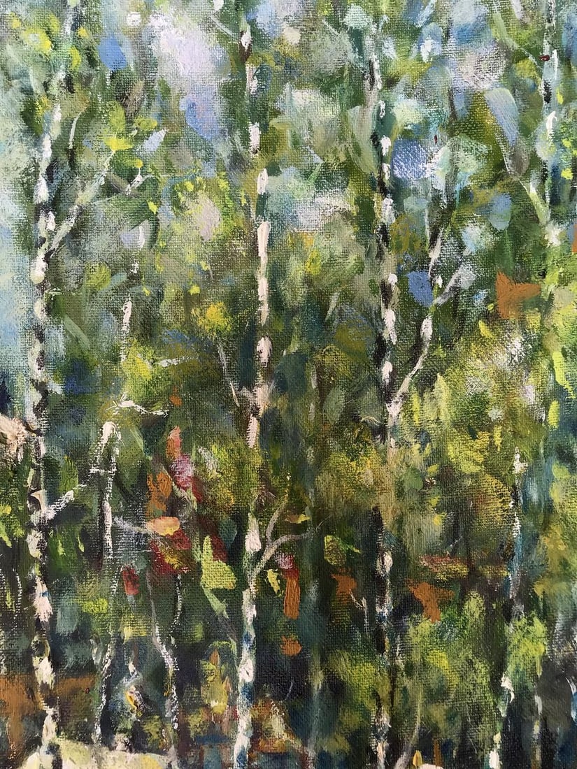 Oil painting Sumy birches Shapoval Ivan Leontyevich - 10