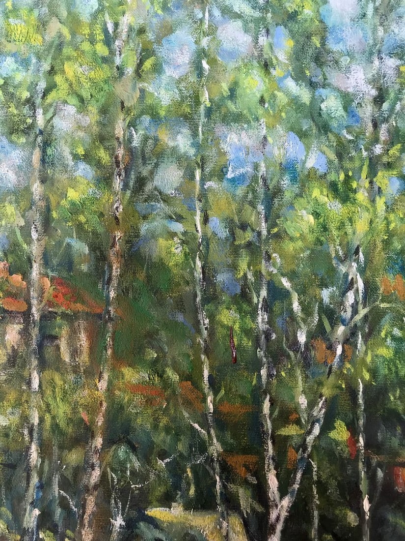 Oil painting Sumy birches Shapoval Ivan Leontyevich - 4