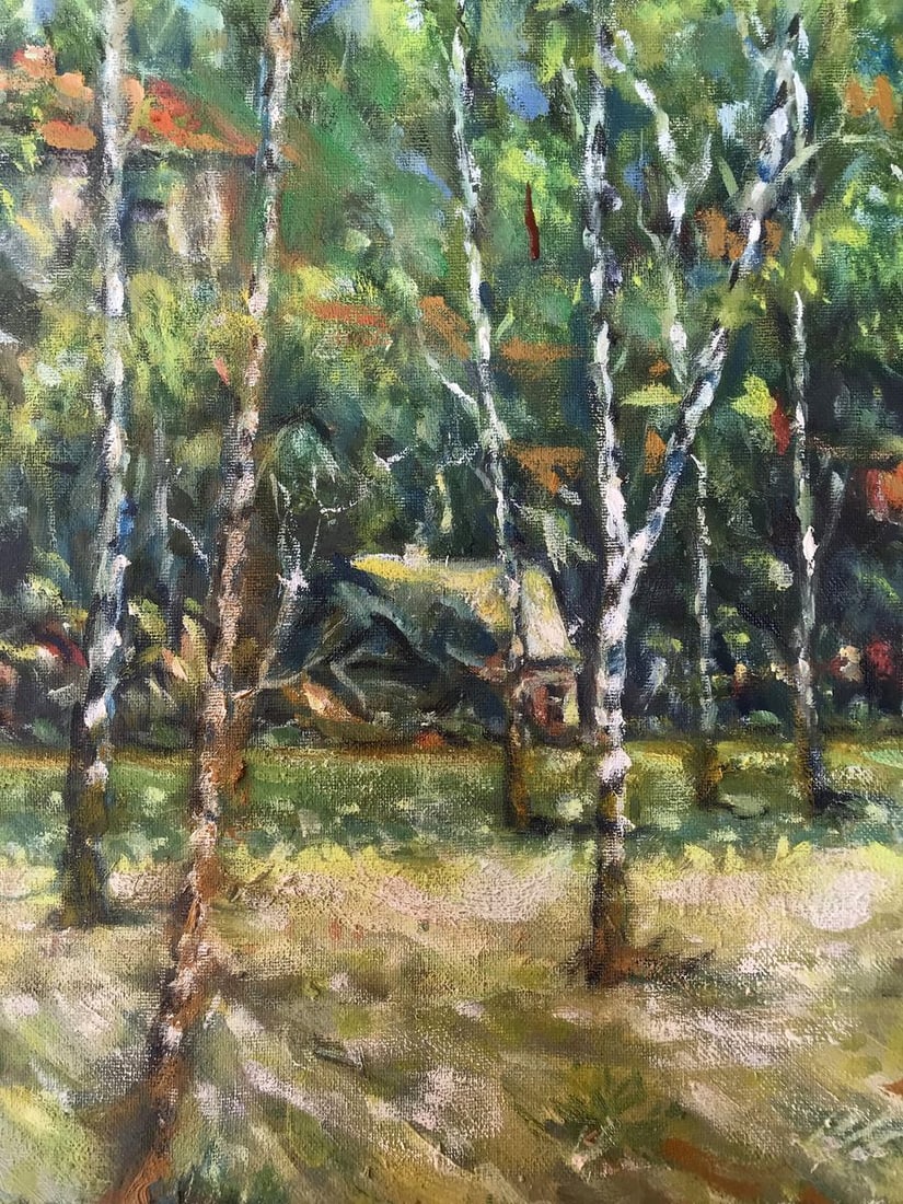 Oil painting Sumy birches Shapoval Ivan Leontyevich - 5