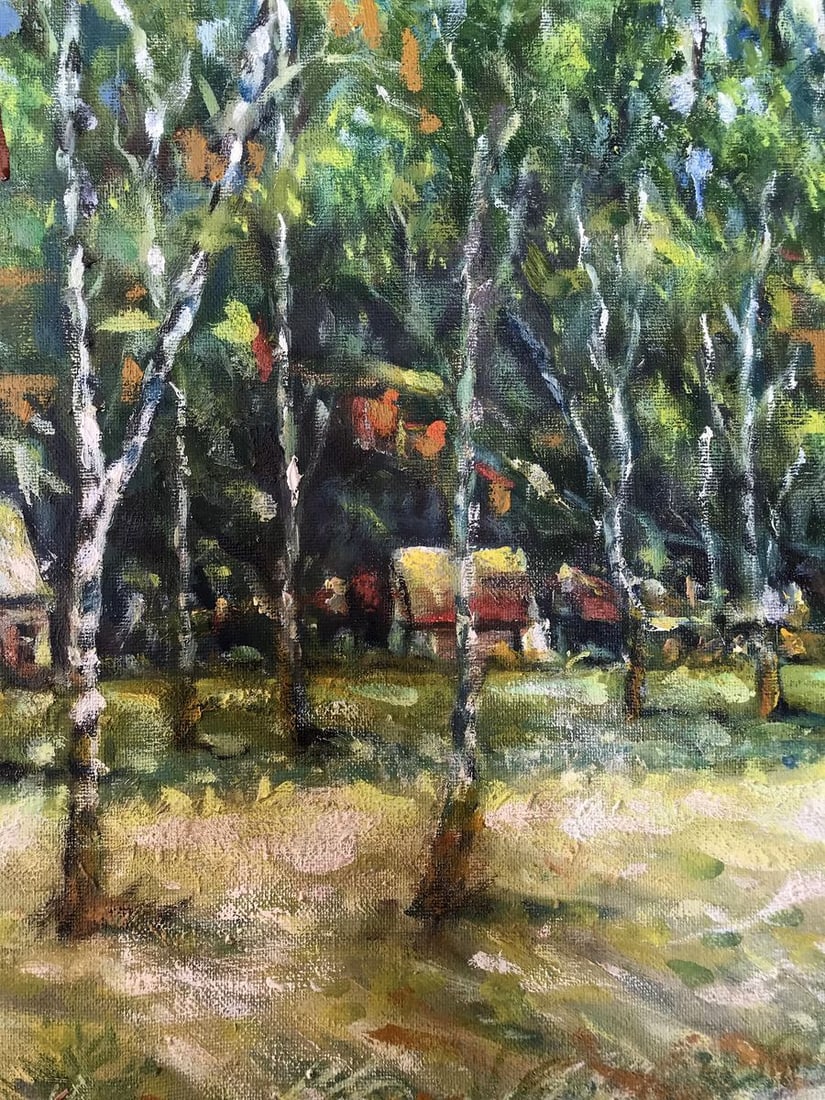 Oil painting Sumy birches Shapoval Ivan Leontyevich - 7