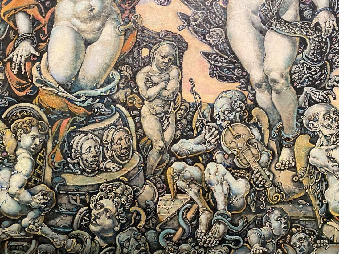 Oil painting Apotheosis of Leda Litvinov Oleg Arkad'yevich - 10