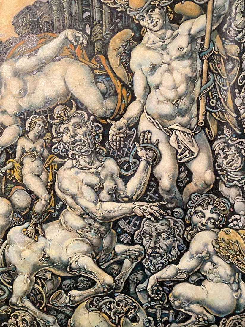 Oil painting Apotheosis of Leda Litvinov Oleg Arkad'yevich - 2