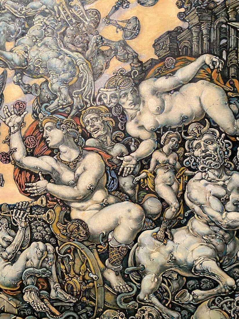 Oil painting Apotheosis of Leda Litvinov Oleg Arkad'yevich - 4