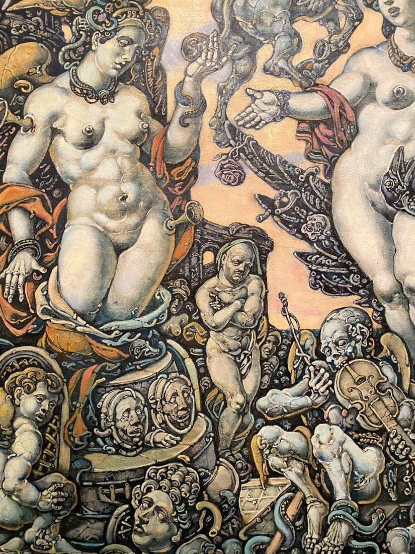 Oil painting Apotheosis of Leda Litvinov Oleg Arkad'yevich - 6