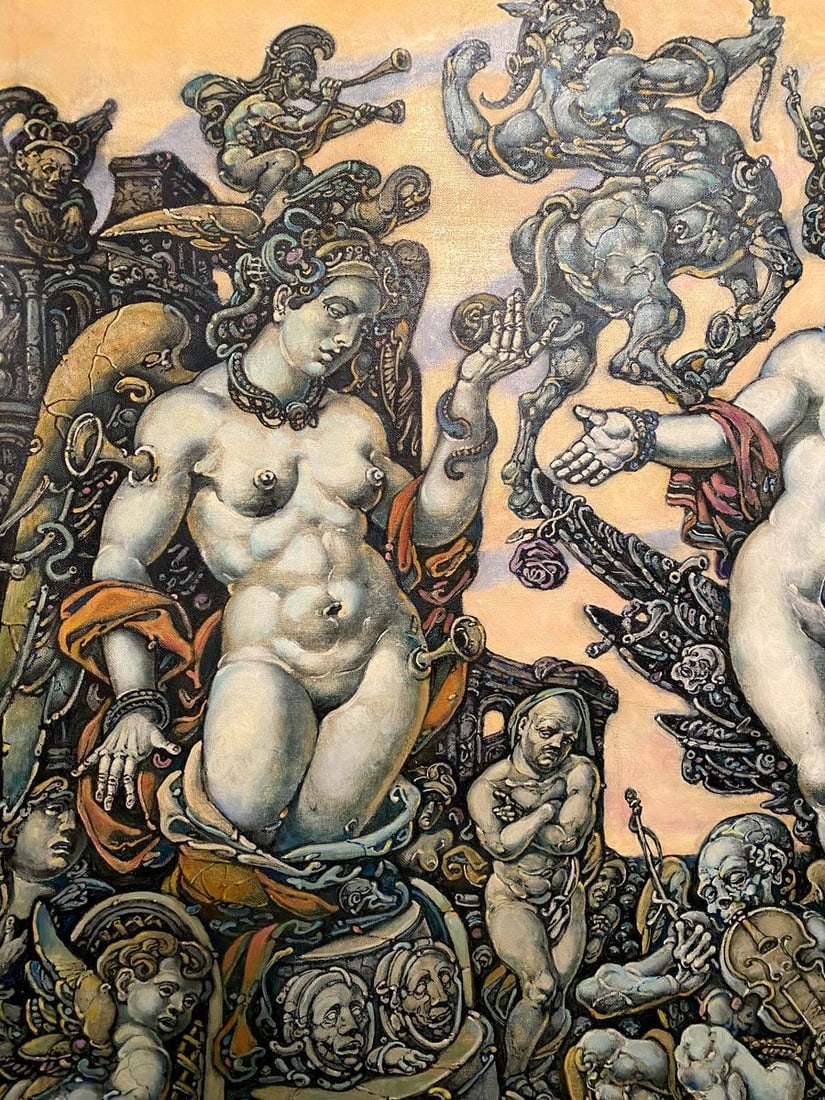 Oil painting Apotheosis of Leda Litvinov Oleg Arkad'yevich - 7
