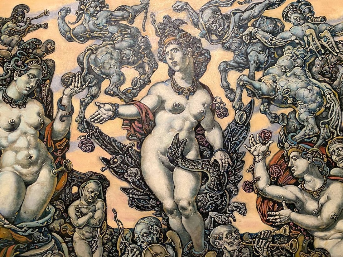 Oil painting Apotheosis of Leda Litvinov Oleg Arkad'yevich - 8