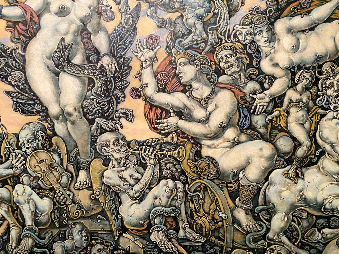 Oil painting Apotheosis of Leda Litvinov Oleg Arkad'yevich - 9