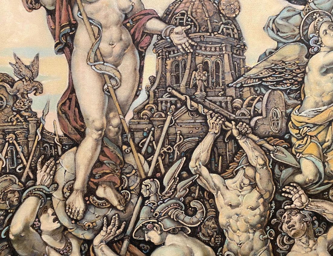 Oil painting Triumph of Saint George Litvinov Oleg Arkad'yevich - 10