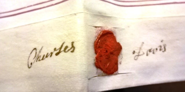 1788 Large Vellum Indenture Red Wax Seals - 3