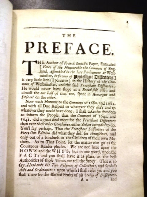 1681 The Reformation Reform'd History of New-fashion'd Christians: A political pamphlet published by Roger L'Estrange "The Reformation Reform's: or a Short History of New-fashion'd Christians; occasioned by Franck Smith's Yesterdays Paper of Votes. September 2,