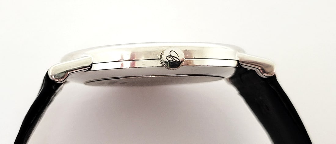Vintage Solid 18k White Gold CHOPARD Men's 33.5 mm Quartz Watch 16/3225* EXLNT - 6