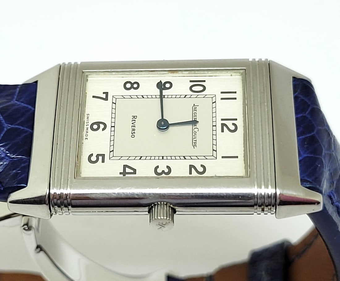 S/Steel Ladies JAEGER-LeCOULTRE REVERSO Classique Watch 250.3.08* EXLNT - 10