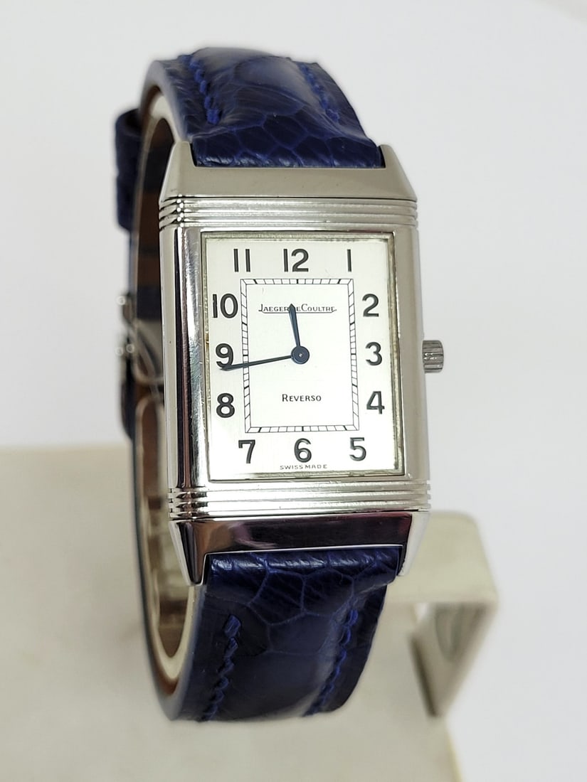 S/Steel Ladies JAEGER-LeCOULTRE REVERSO Classique Watch 250.3.08* EXLNT - 2