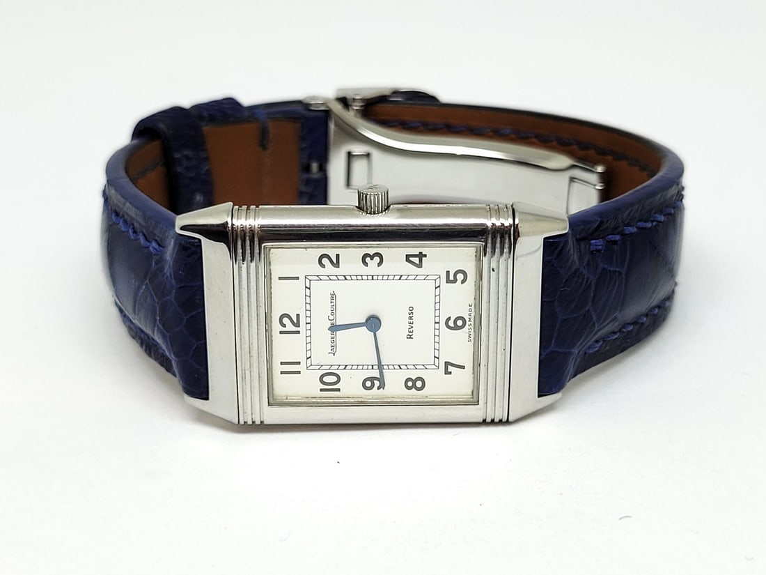 S/Steel Ladies JAEGER-LeCOULTRE REVERSO Classique Watch 250.3.08* EXLNT - 3