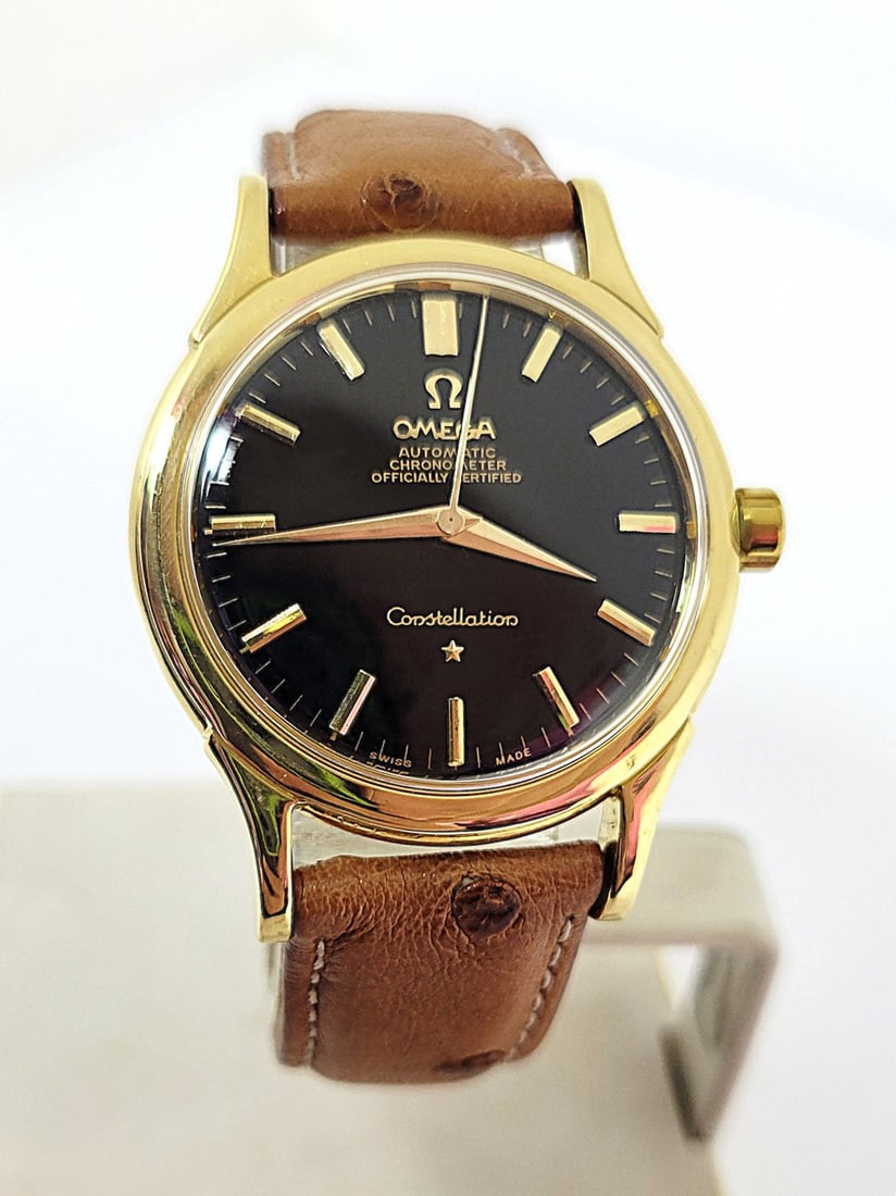 Vintage 18k OMEGA CONSTELLATION Automatic Watch 2782 c.1954 Cal.354* EXLNT: Vintage 18k OMEGA CONSTELLATION Automatic Watch 2782 c.1954 Cal.354* EXLNT? This Men's Omega watch is Swiss-made. Great present for yourself or someone you love, as well as for vintage collectors or e