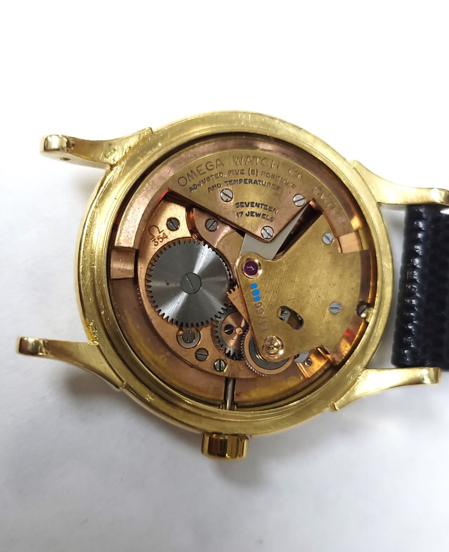 Vintage 18k OMEGA CONSTELLATION Automatic Watch 2782 c.1954 Cal.354* EXLNT - 9