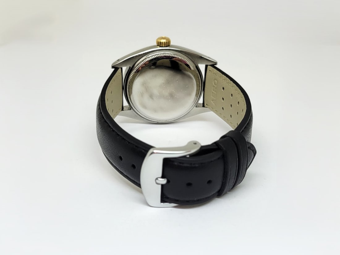 Vintage Steel/18K Men's ROLEX OYSTER PERPETUAL Automatic Watch c.1959 Ref 6582 - 5
