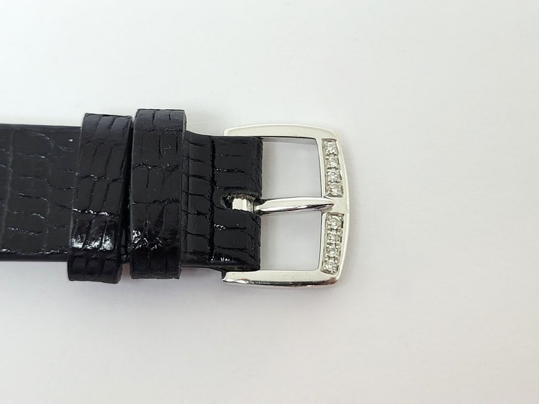 Solid 18k White Gold GERALD GENTA Unisex Watch G1153.7 with 2.4 ct Diamonds RARE - 12
